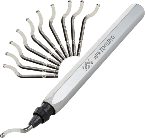 AFA deburring tool with swivel blade