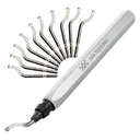 AFA deburring tool with spare swivel blades